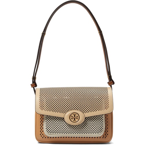 토리버치 Tory Burch Robinson Perforated Color-Block Convertible Shoulder Bag