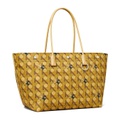 Tory Burch Canvas Basket Weave Tote