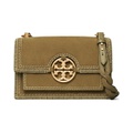 Tory Burch Miller Suede Stitched Flap Shoulder Bag