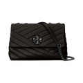 Tory Burch Kira Chevron Powder Coated Small Convertible Shoulder Bag