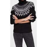 Tory Sport Merino Fair Isle Sweater