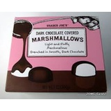 Trader Joes Dark Chocolate Covered Marshmallow (Pack of 3)