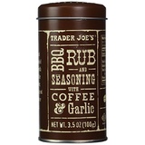 Trader Joes BBQ Rub and Seasoning with Coffee & Garlic