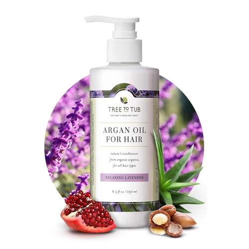  Lavender Sulfate Free Conditioner for Sensitive Skin by Tree to Tub - Natural Conditioner 8.5 oz