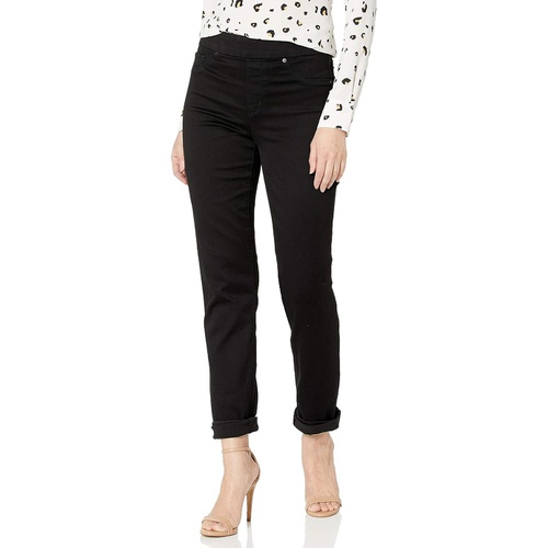  Tribal Womens Misses Dream Jean Straight Leg-Black