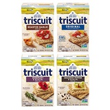 Triscuit (TBRN9) Triscuit Whole Grain Crackers 4 Flavor Variety Pack, Regular Size, 4 Boxes