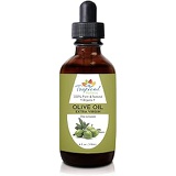 Tropical Holistic Extra Virgin Organic Olive Oil 4 oz - Cold Pressed Unrefined - Use For Face, Baby Skin, Hair, Food Grade