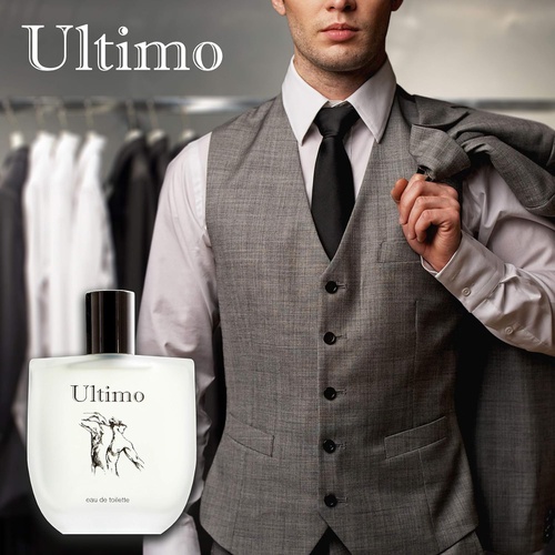  Tru Fragrance & Beauty Ultimo Eau de Toilette for Men by Tru Fragrance and Beauty - Spicy and Masculine Cologne - Dynamic and Authentic Fragrance Spray - 3.4 oz 100 ml