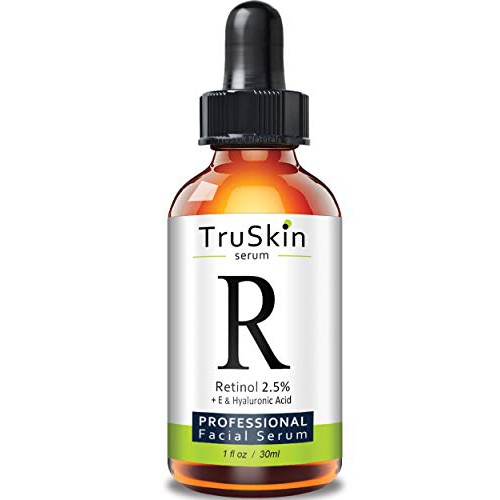  TruSkin Naturals TruSkin Retinol Serum for Wrinkles & Fine Lines with Organic Green Tea & Jojoba Oil, 1 fl oz