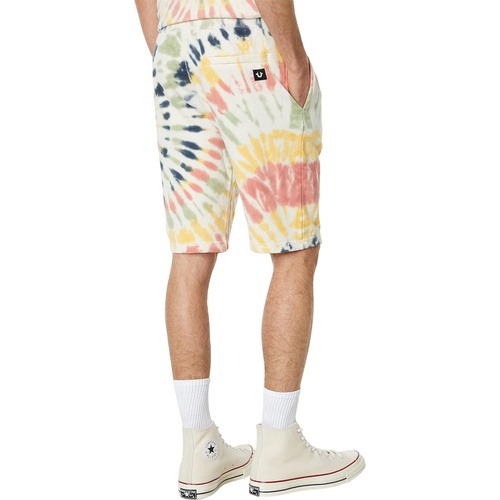 트루릴리젼 True Religion Spiral Tie-Dye Shorts