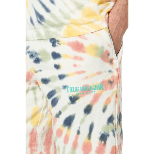 트루릴리젼 True Religion Spiral Tie-Dye Shorts