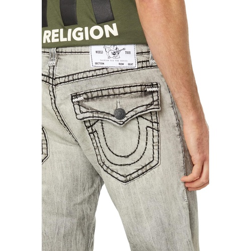 트루릴리젼 True Religion Ricky Super T Flap in Washed Grey