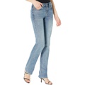 True Religion Billie Mid-Rise Straight Big T in Recorded