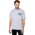 True Religion Arch Logo Short Sleeve Hoodie Tee