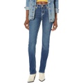 True Religion Billie Mid-Rise Straight Super T in Sleep Walking