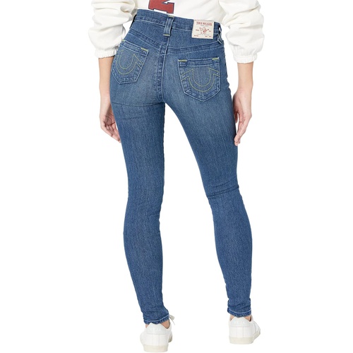 트루릴리젼 True Religion Halle High-Rise Super Skinny in Medium Wash