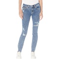 True Religion Jennie Mid-Rise Curvy Skinny Flap Supert in Hymn