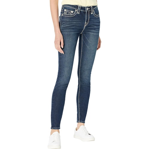 트루릴리젼 True Religion Jennie Mid-Rise Curvy Skinny Supert in Beach Comber