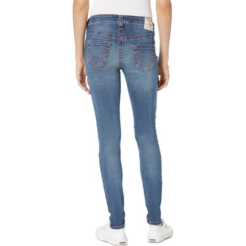 트루릴리젼 True Religion Halle Mid-Rise Skinny Big T in Last Word