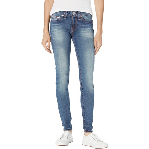 트루릴리젼 True Religion Halle Mid-Rise Skinny Big T in Last Word