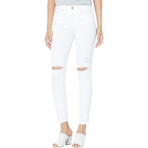 트루릴리젼 True Religion Halle High-Rise Destroy in Optic White