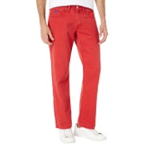 U.S. POLO ASSN. Slim Straight Five-Pocket Jeans in Red Canyon