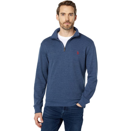  U.S. POLO ASSN. Long Sleeve 1u002F4 Zip Flatback