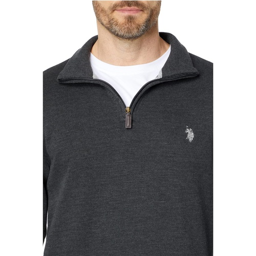  U.S. POLO ASSN. Long Sleeve 1u002F4 Zip Flatback