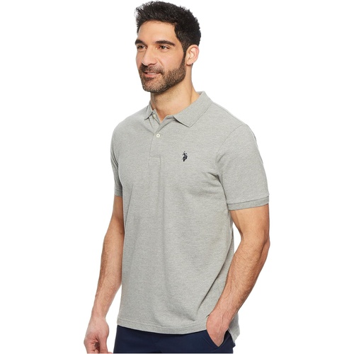  U.S. POLO ASSN. Solid Cotton Pique Polo with Small Pony