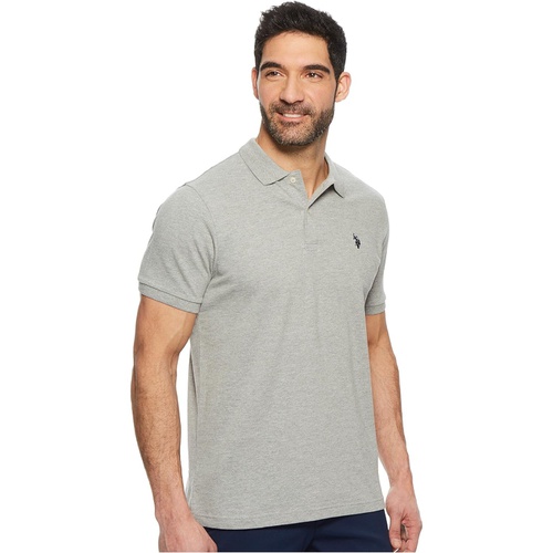  U.S. POLO ASSN. Solid Cotton Pique Polo with Small Pony