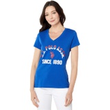 U.S. POLO ASSN. V-Neck Arched Pony Graphic Tee