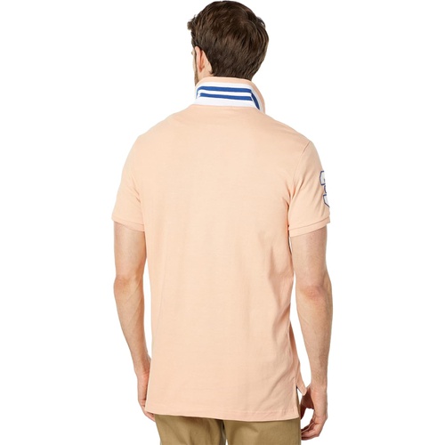  U.S. POLO ASSN. Slim Fit Big Horse Polo with Stripe Collar