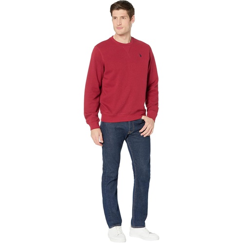  U.S. POLO ASSN. Pop Over Crew Neck Fleece