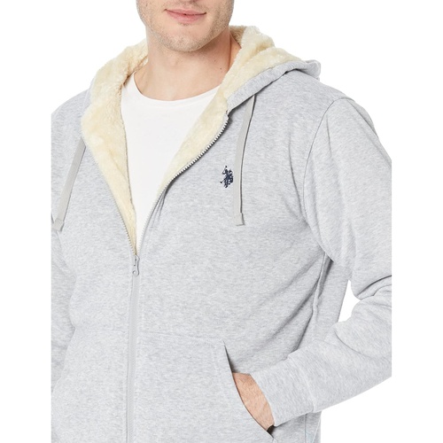  U.S. POLO ASSN. Solid Sherpa Hoodie