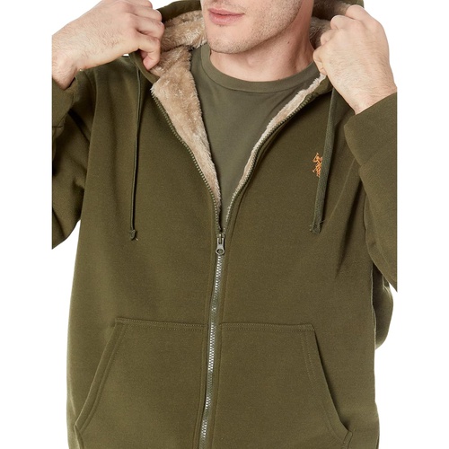  U.S. POLO ASSN. Solid Sherpa Hoodie