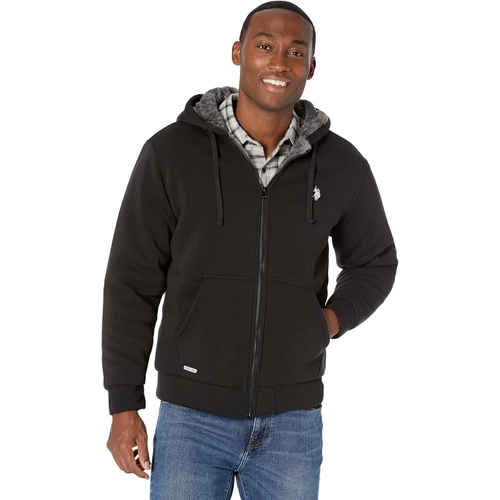  U.S. POLO ASSN. Solid Sherpa Hoodie