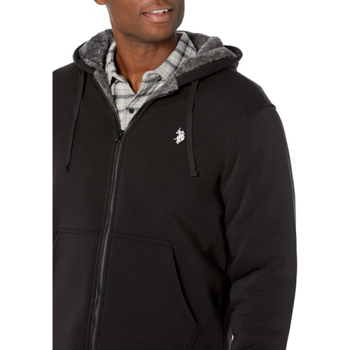  U.S. POLO ASSN. Solid Sherpa Hoodie