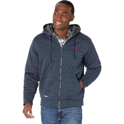  U.S. POLO ASSN. Solid Sherpa Hoodie