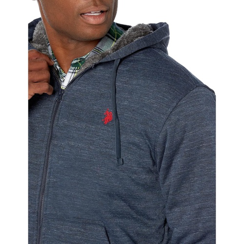  U.S. POLO ASSN. Solid Sherpa Hoodie