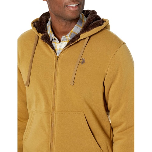  U.S. POLO ASSN. Solid Sherpa Hoodie