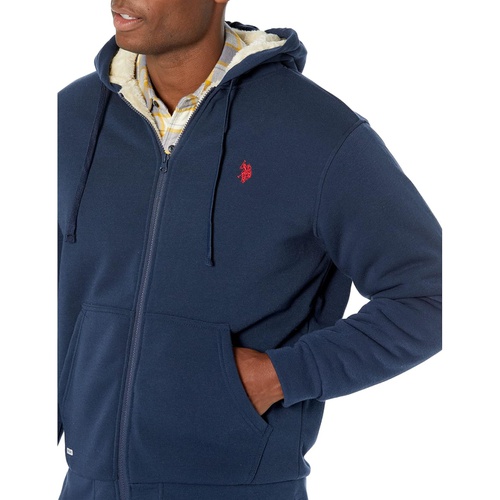  U.S. POLO ASSN. Solid Sherpa Hoodie