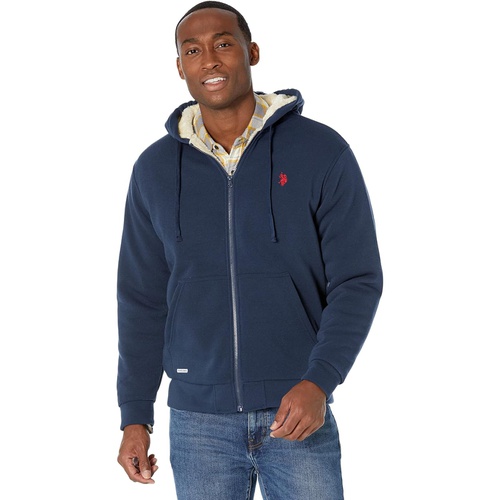  U.S. POLO ASSN. Solid Sherpa Hoodie