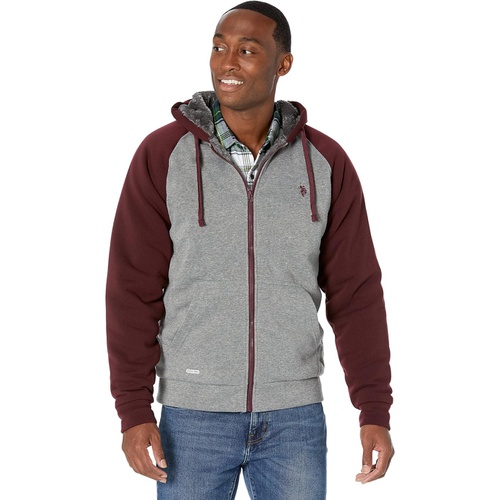  U.S. POLO ASSN. Color-Block Raglan Hoodie