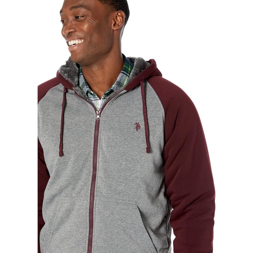  U.S. POLO ASSN. Color-Block Raglan Hoodie