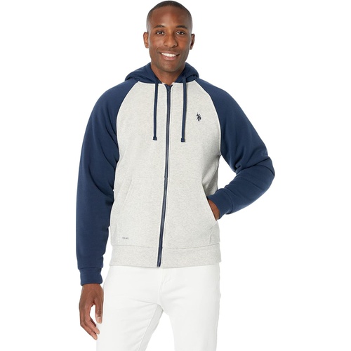  U.S. POLO ASSN. Color-Block Raglan Hoodie