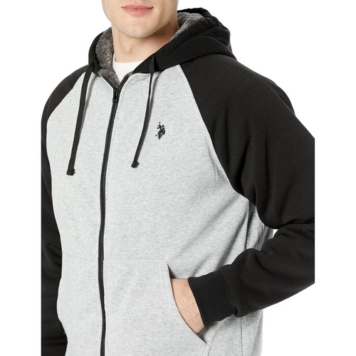  U.S. POLO ASSN. Color-Block Raglan Hoodie