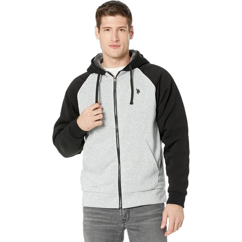  U.S. POLO ASSN. Color-Block Raglan Hoodie