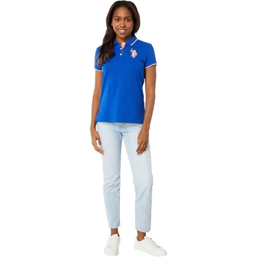  U.S. POLO ASSN. Solid Pique Polo Shirt