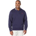 U.S. POLO ASSN. Long Sleeve Popover Crew Neck Fleece Sweatshirt