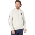 U.S. POLO ASSN. Popover Fleece Hoodie wu002F Print